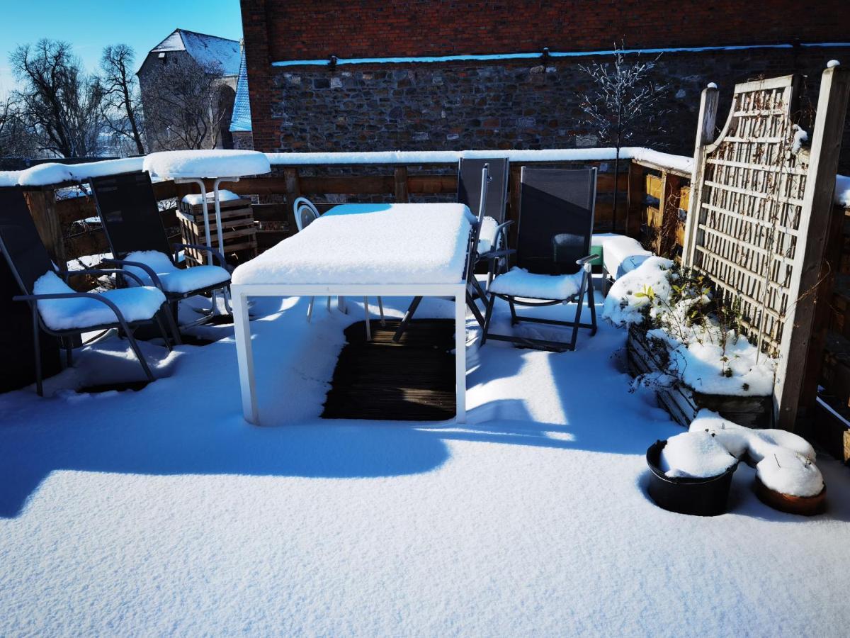 Gemuetliche Dachwohnung Mit Kleiner Oder Grosser Dachterrasse Nebeneinander Wolmirstedt المظهر الخارجي الصورة